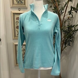 Helly Hansen Women's Aqua Quarter-Zip Fleece